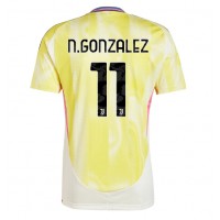 Maglie da calcio Juventus Nicolas Gonzalez #11 Seconda Maglia 2024-25 Manica Corta